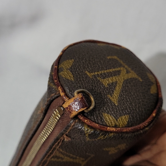 Auth Louis Vuitton Papillon Pouch vtg - Picture 9 of 15